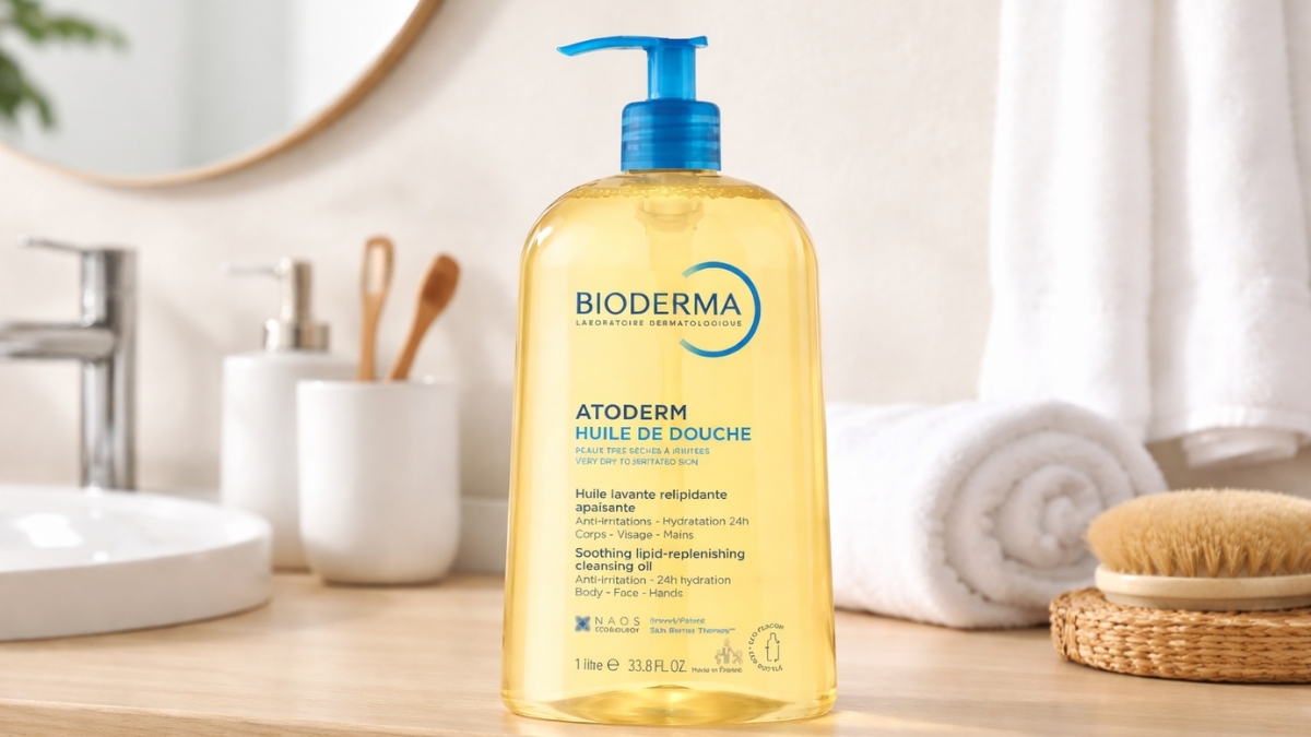 How Bioderma Atoderm Shower Oil Supports the Skin Barrier