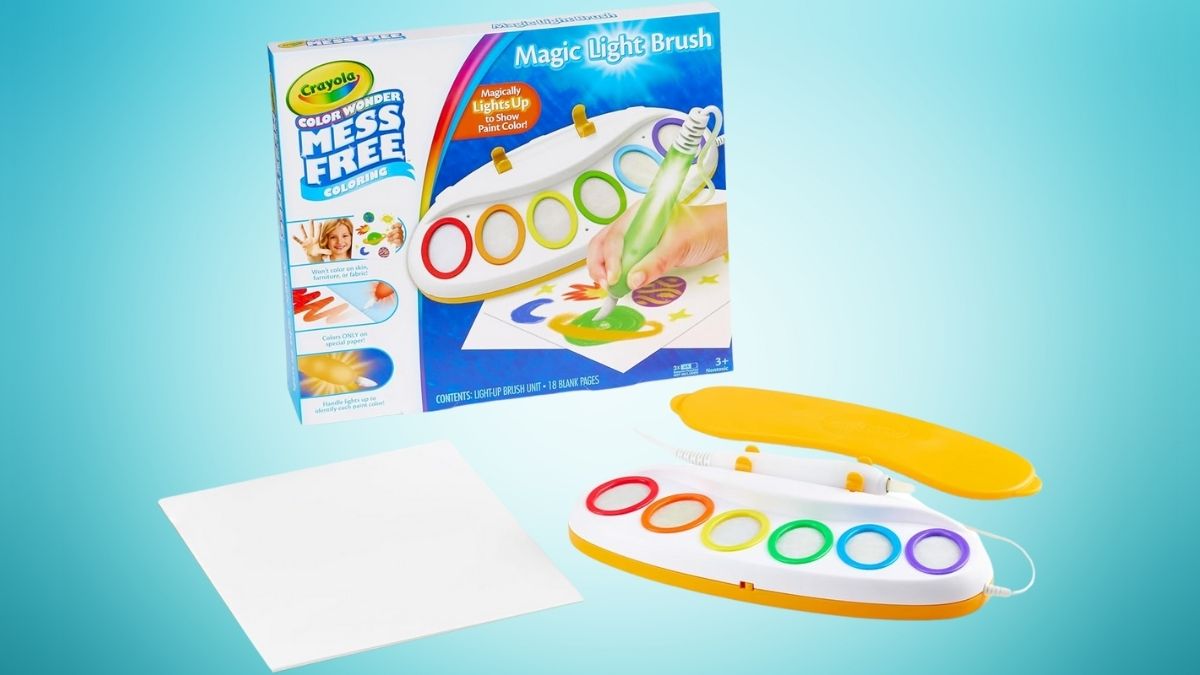 Why the Crayola Color Wonder Magic Light Brush Makes Painting Feel Easy Again